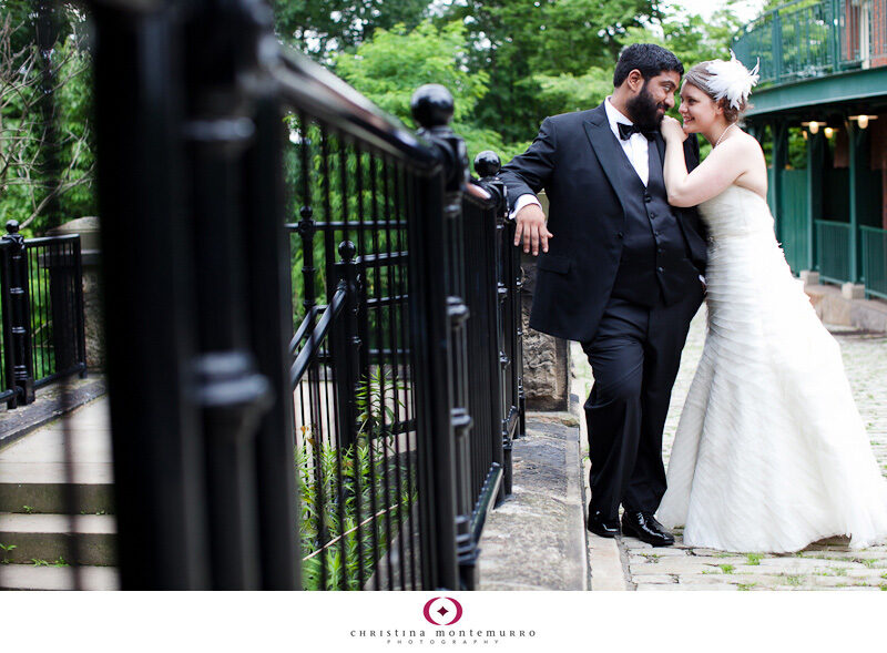 Lauren Sid Schenley Park feather headpiece Pittsburgh Wedding Photos