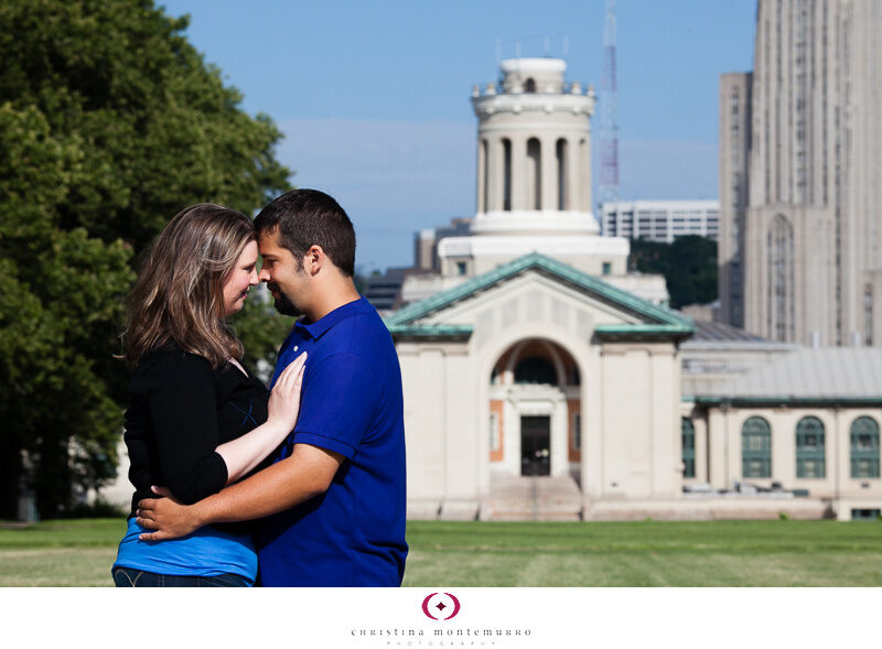 Jessica & Henry’s engagement session at Carnegie Mellon and Pitt