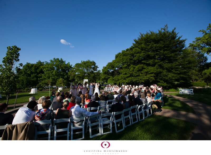 Phipps Conservatory Outdoor Garden Wedding Ceremony Reception Pittsburgh-18