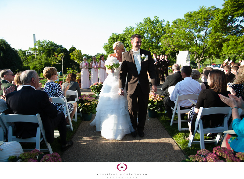 Phipps Conservatory Outdoor Garden Wedding Ceremony Reception Pittsburgh-26