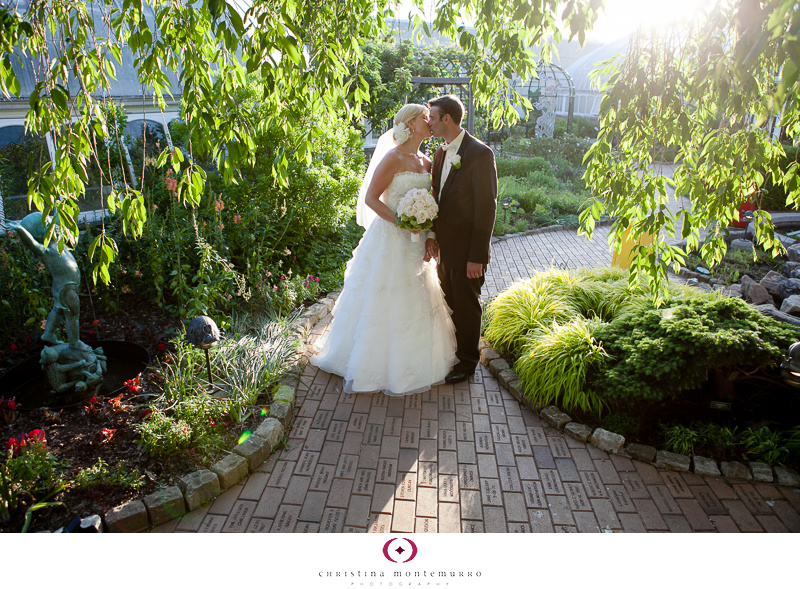 Phipps Conservatory Outdoor Garden Wedding Ceremony Reception Pittsburgh-29