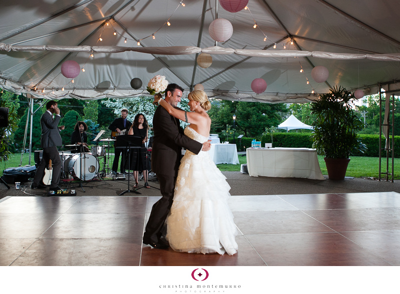 Phipps Conservatory Outdoor Garden Wedding Ceremony Reception Pittsburgh-36