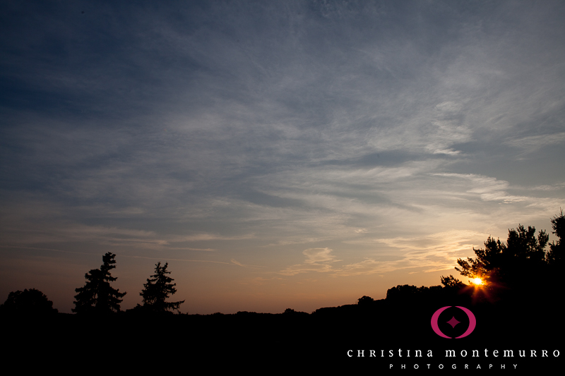 Sunset at Wildwood Golf Club Allison Park Pittsburgh