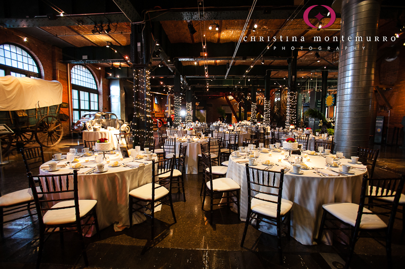 Heinz History Center Pittsburgh Great Hall Wedding Reception 11