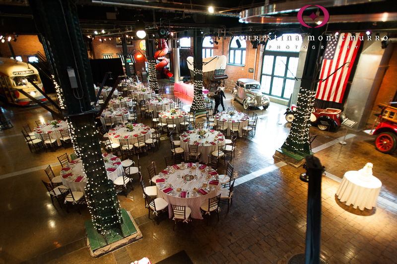 Heinz History Center Pittsburgh Great Hall Wedding Reception