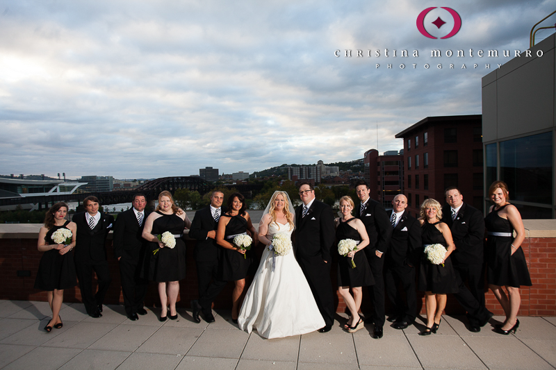 Heinz History Center Pittsburgh Mueller Center Terrace Bridal Party