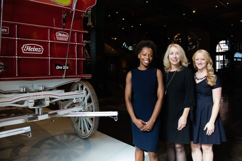 Heinz History Center Event Planners Maura Minteer Cara Bull-Trombold Daniella Greeman