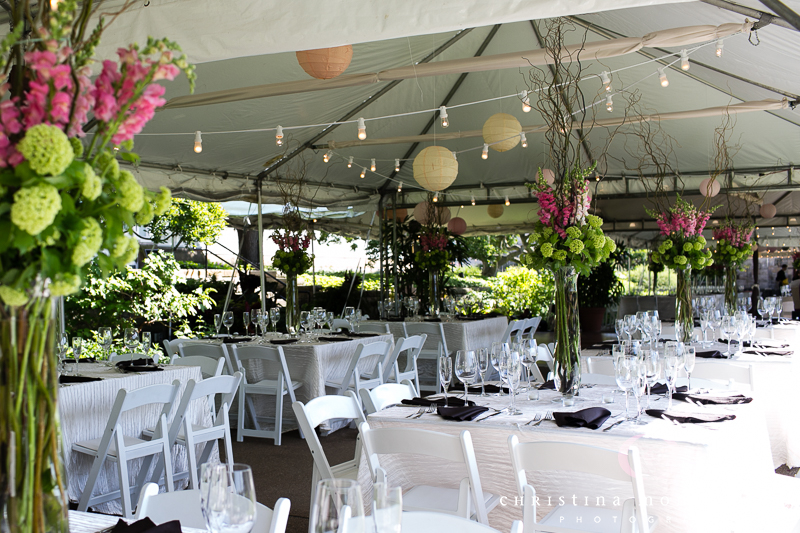 Phipps Wedding Floral Centerpiece Snapdragons Outdoor Garden-4