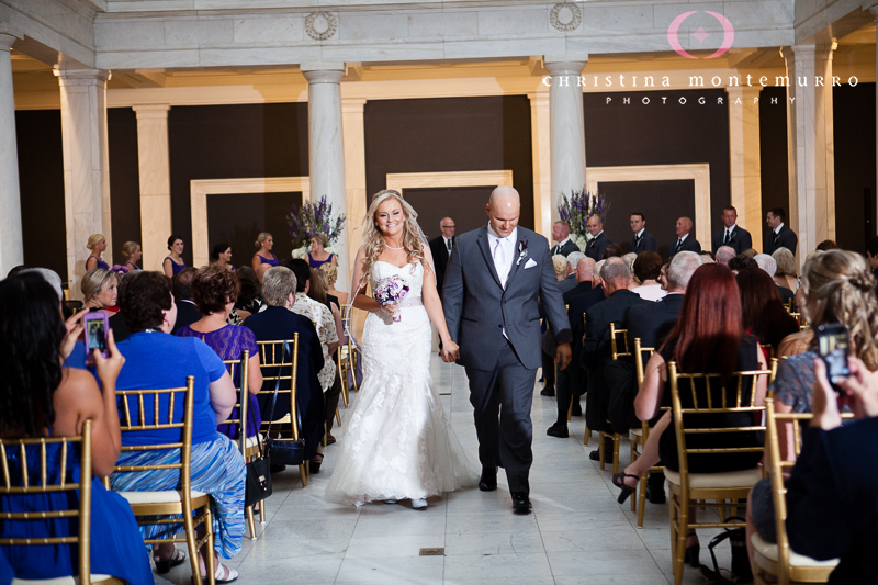 Carnegie Museum Hall of Sculpture Wedding Ceremony Pittsburgh