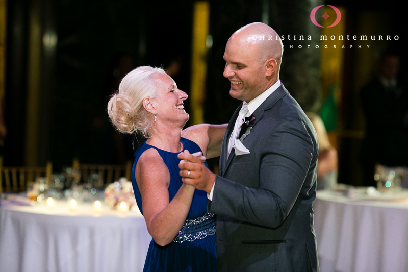 Mother Son Dance Carnegie Museum Music Hall Foyer Wedding Pittsburgh