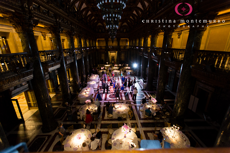 Carnegie Museum Music Hall Foyer Wedding Reception Pittsburgh