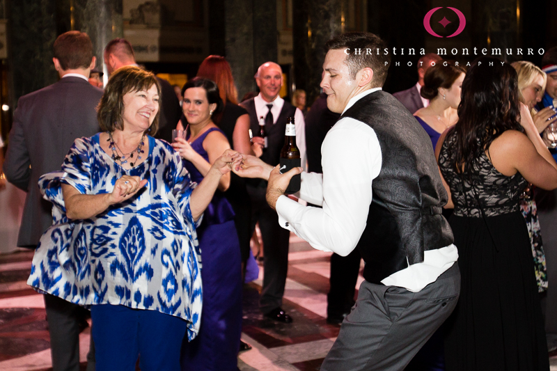 Carnegie Museum Music Hall Foyer Wedding Reception Pittsburgh, DJ Jeremy Ganss