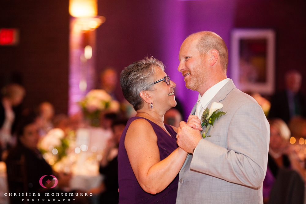 Mother Son Dance Rebekah Matt Edgewood Country Club Pittsburgh Wedding Photography