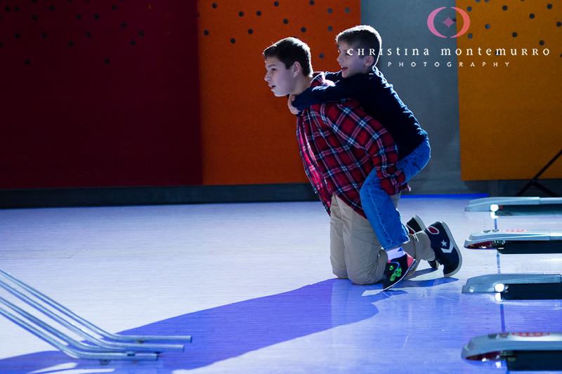 Pittsburgh Bar Mitzvah Photography Fun Fest Bowling