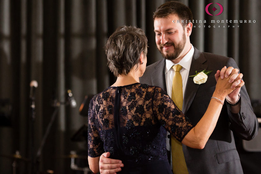 Kimpton Hotel Monaco Pittsburgh Wedding Photos Sheffield Ballroom Reception Mother Son Dance