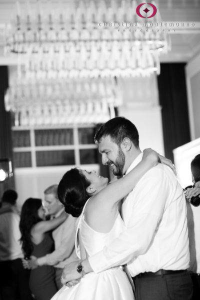 Kimpton Hotel Monaco Pittsburgh Wedding Photos Sheffield Ballroom Bride and Groom Dancing