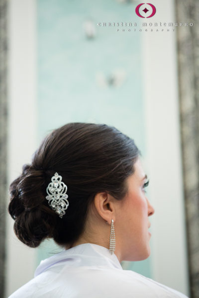 Hotel Monaco Pittsburgh Wedding Photos Bridal Hairpin Low Updo