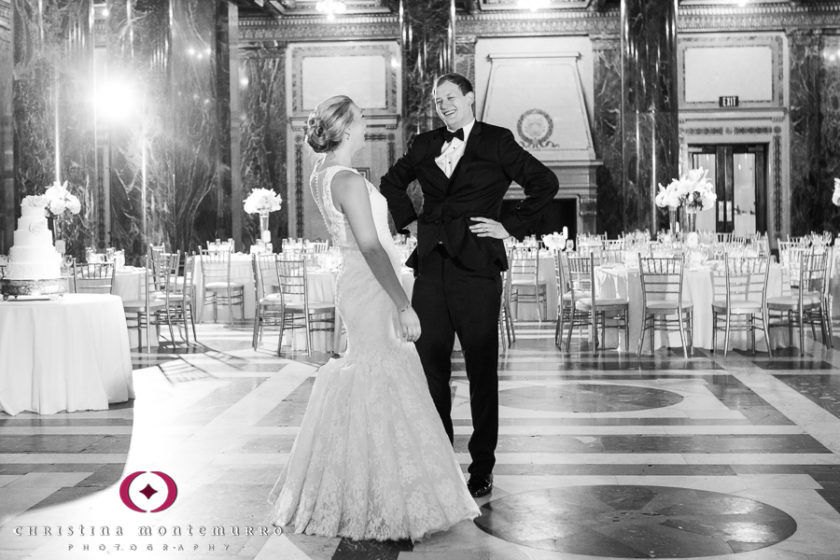 Pittsburgh Wedding Photographer Carnegie Museum Music Hall Foyer 