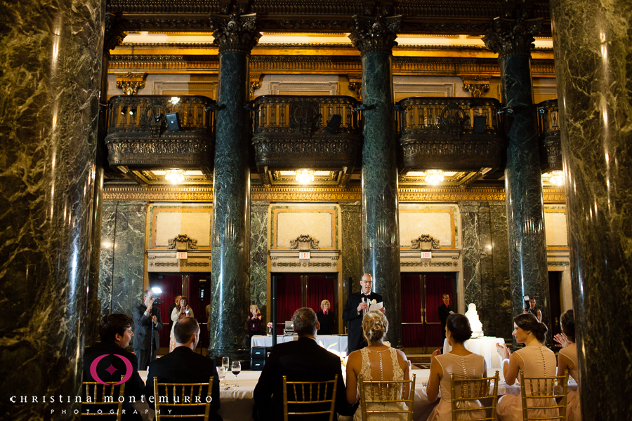 Pittsburgh Wedding Photographer Carnegie Museum Music Hall Foyer