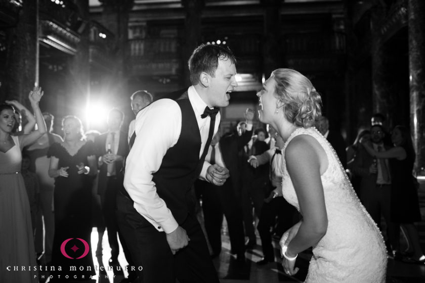 Pittsburgh Wedding Photographer Carnegie Museum Music Hall Foyer