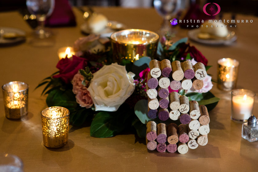 Wedding Reception DIY Table Number Corks