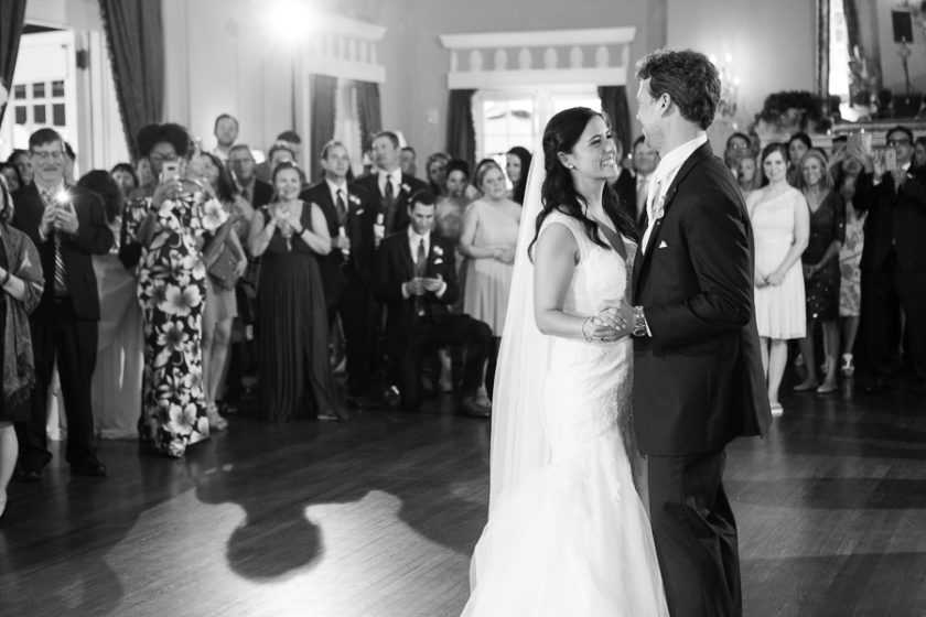 Bride and Groom First Dance