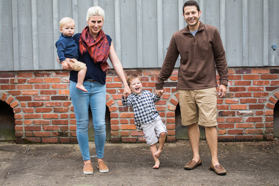 Laura, Matt, Oskar and August