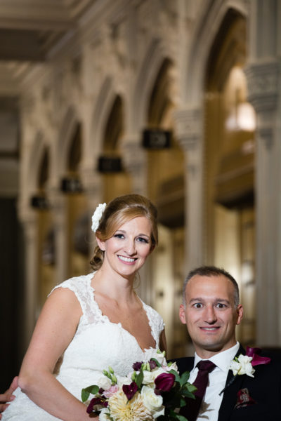 Beautiful Pittsburgh Union Trust Building Wedding Photos