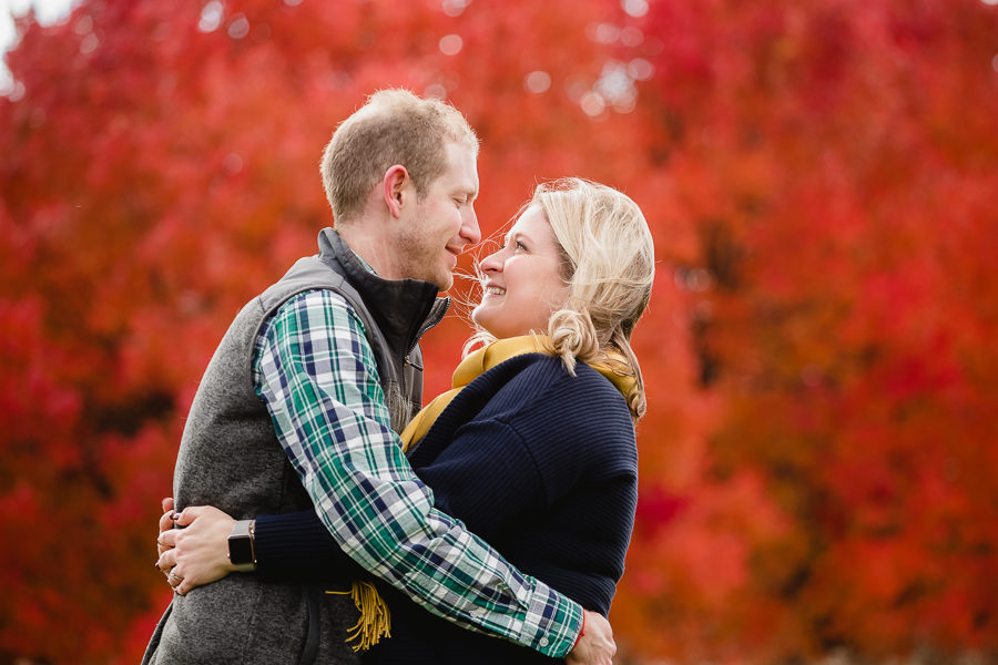 Washington's Landing Engagement Photos Red Tree