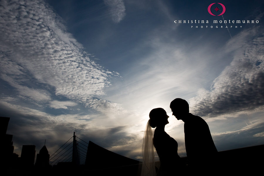 Bride and Groom Silhouette