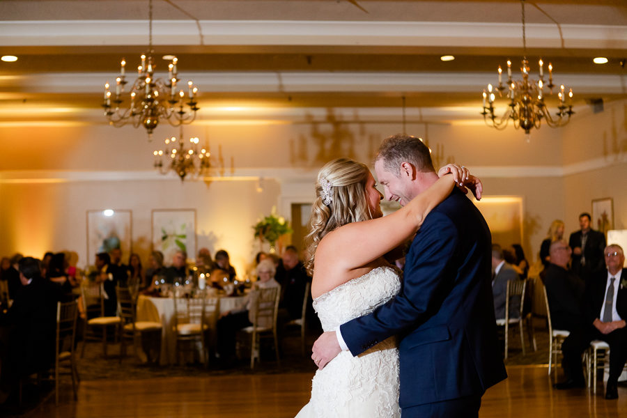 Bride and Groom First Dance Shannopin Country Club