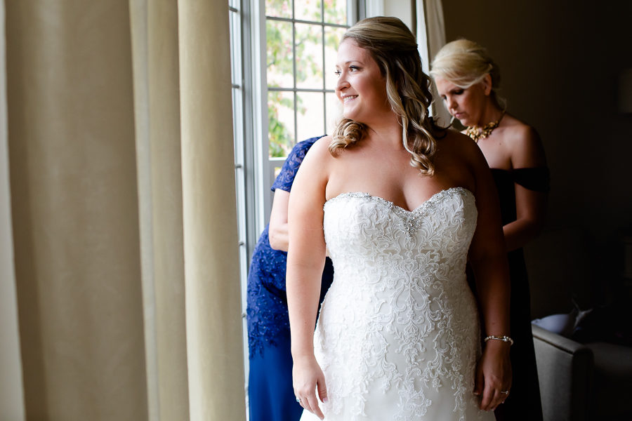 Bride Getting Ready