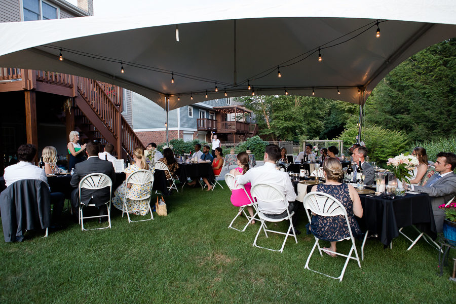 Mother of the bride speech at backyard wedding